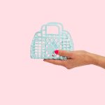 Load image into Gallery viewer, Retro Basket Jelly Bag - Mini Blue