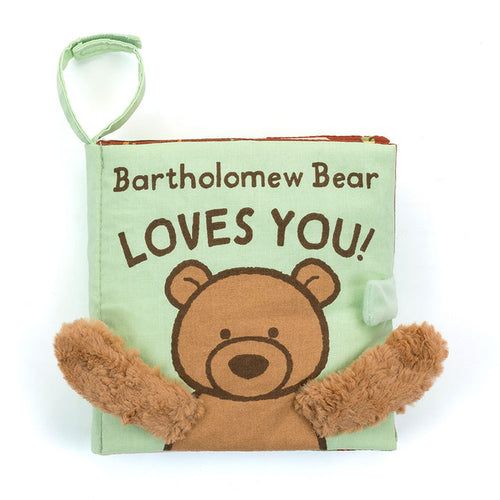 Bartholomew Bear Loves You Book Jellycat
