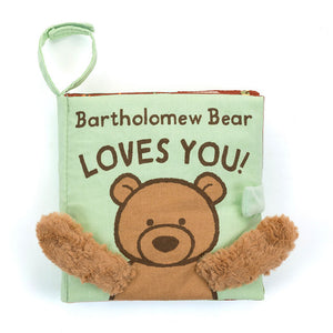 Bartholomew Bear Loves You Book Jellycat