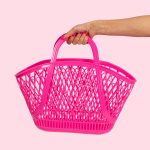 Load image into Gallery viewer, Betty Basket Jelly Bag - Berry Pink
