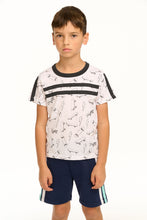 Load image into Gallery viewer, Skateboard Lightning Bolts Tee