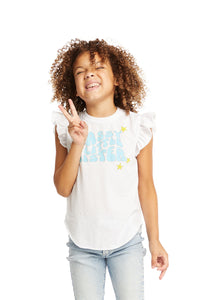 Little Sister Flutter Sleeve Tee