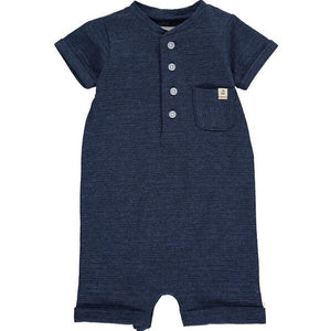 Camborne Nay Ribbed Henley Romper