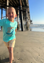 Load image into Gallery viewer, Falmouth Aqua Surf Days Tee