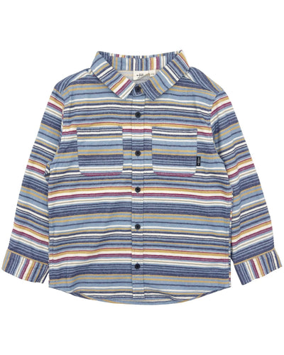Sundown Stripe Flannel - Multi