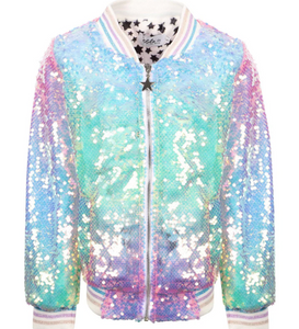 Icy Ombre Sequin Jacket