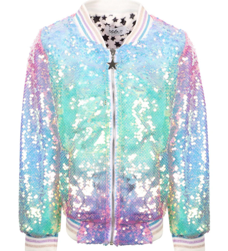 Icy Ombre Sequin Jacket