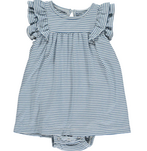 Load image into Gallery viewer, Jenn Dress - Blue Stripe