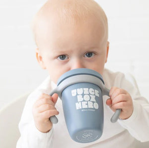 Juice Box Hero Happy Sippy Cup