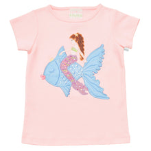 Load image into Gallery viewer, Mermaid Aurora Tee - Rose Shadow