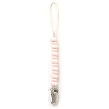 Load image into Gallery viewer, Light Pink Pacifier Clip