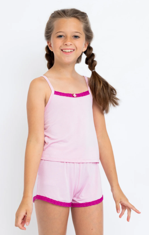 Light Pink Cami Pajama Set