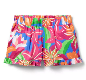 Multi Ruffle Short