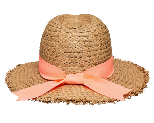 Peachy Ribbon Sunhat