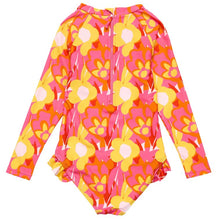 Load image into Gallery viewer, Pop of Sunshine LS Surf Suit