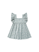 Load image into Gallery viewer, Mariposa Dress- Blue Daisy