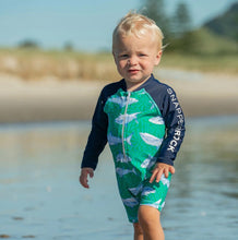 Load image into Gallery viewer, Reef Shark LS Sunsuit