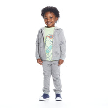 Load image into Gallery viewer, Dino Print Jogger - Grey Dino