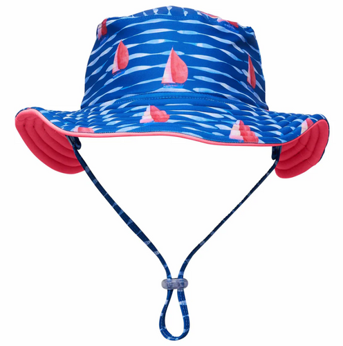 Sailboat Rock Reversible Bucket Hat