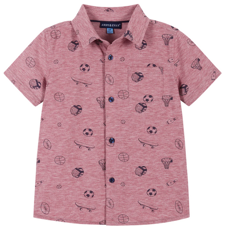 Sports Print Polo