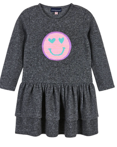 Smiley Grey Dress