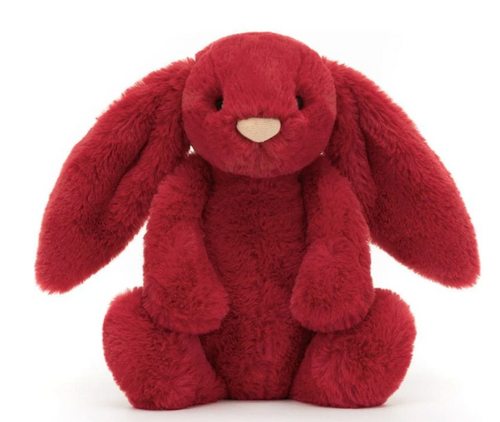 Bashful Scarlet Luxe Bunny Jellycat