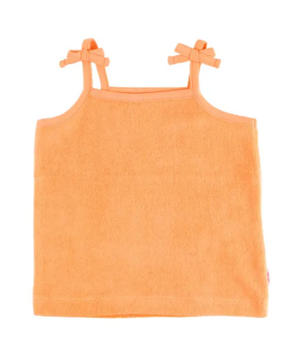 Melon Terry Knit Tie Tank
