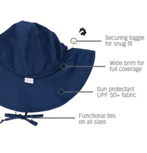 Load image into Gallery viewer, Navy Sun Protective Hat