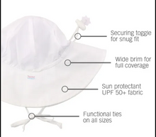 Load image into Gallery viewer, White Sun Protective Hat