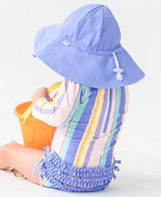 Load image into Gallery viewer, Kids Periwinkle Blue Sun Protective Hat