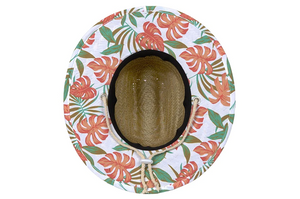 Barney Patrol (Coral) Straw Hat