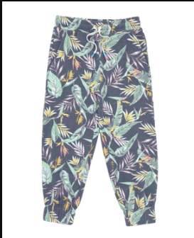 Island Hacci Jogger - Charcoal