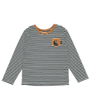 Load image into Gallery viewer, Crasher L/S Tee - Black/White Stripe