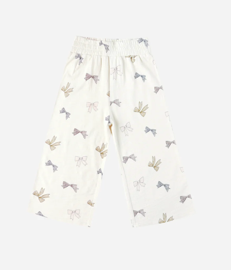 Wide Leg Pant - Bows