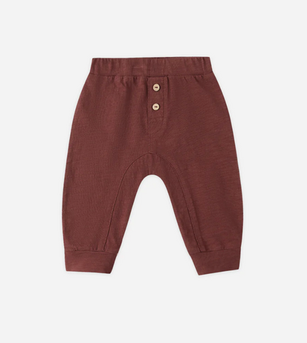 Baby Cru Pant - Burgundy