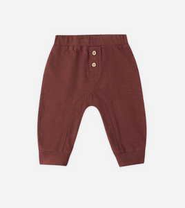 Baby Cru Pant - Burgundy