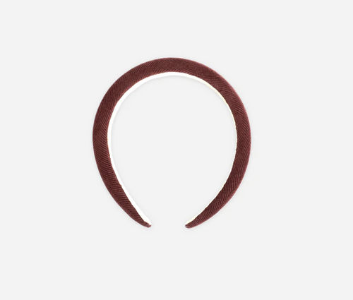 Padded Headband - Burgundy