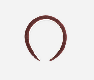 Padded Headband - Burgundy