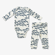 Load image into Gallery viewer, Onesie + Pant Set - Osprey | Denim