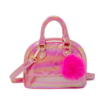 Load image into Gallery viewer, Shiny Dotted Heart Moon Handbag