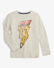 Load image into Gallery viewer, Graphic Long Sleeve Tee - Cloud Heather