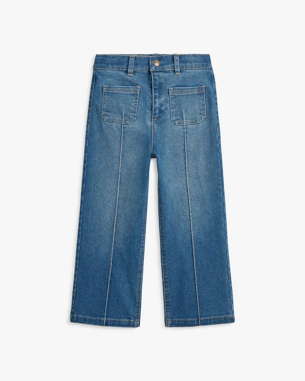 Libre Wide Leg Pant - Medium Wash