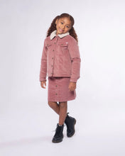 Load image into Gallery viewer, Vera Button Front Skirt - Dusty Rose