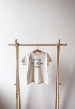 Load image into Gallery viewer, Kids Summer Tee, Official Ice Cream Taster, natural