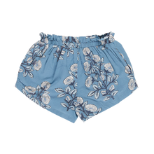 Load image into Gallery viewer, Girls Theodore Short - Blue Bouquet Floral