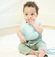 Load image into Gallery viewer, Just like Dad Wonder Bib