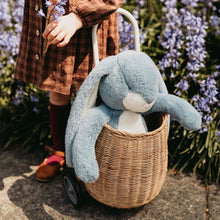 Load image into Gallery viewer, Big Floppy Nibble 20" Bunny - Blue (Lavender Lustre)