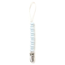 Load image into Gallery viewer, Light Blue Pacifier Clip