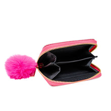 Load image into Gallery viewer, Shiny Dotted Heart Wallet
