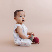 Load image into Gallery viewer, Teether Beet Cotton Crochet Rattle Baby Toy Spring Summer